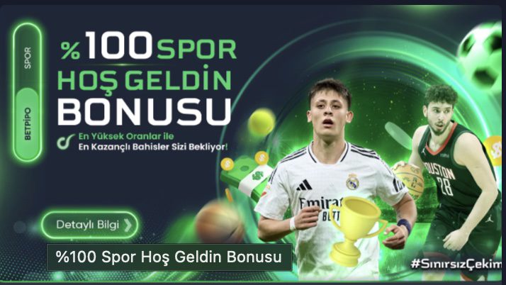 Betpipo spor hoş geldin bonusu